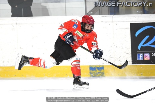 2019-11-16 Valpellice Bulldogs U17-Hockey Asiago 1732 Cristian Long